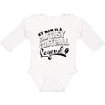 thumbnail image 3 of Inktastic My Mom is a Fantasy Football Legend Boys or Girls Long Sleeve Baby Bodysuit, 3 of 5