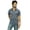 Gray, variant on Atasi Men's Short Sleeve Gray Cotton Kurta Collar Shirt Casual Clothing-Small