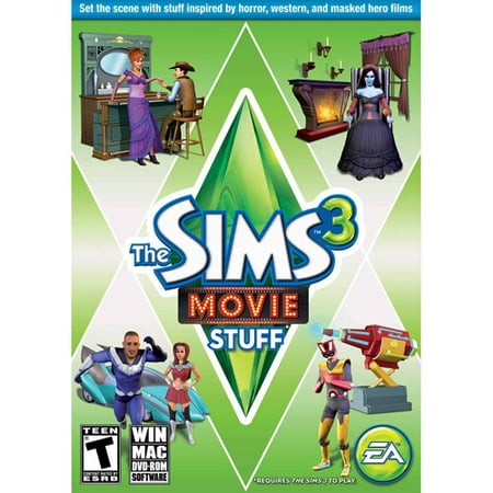 Sims 3 Movie Stuff Expansion Pack (PC/Mac) (Digital (Best Sims 3 Stuff Packs)