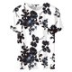 thumbnail image 4 of Fiudx Liquidación de Ofertas Flash Blusa Holgada Estampada con Cuello Redondo Retro de Manga Corta a La Moda para Mujer, 4 of 4