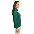 thumbnail image 3 of Ladies' Zone Performance Long Sleeve Polo - SPORT FOREST - 3XL, 3 of 3