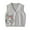Type B Grey, variant on KYAIGUO Kids Toddler Knit Vest Jacket for Boys Girls,Baby Infant Knitted Waistcoat Coats Cute Casual Cartoon Spring Fall Sleeveless Outwear for 9M-5Years Old
