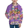 thumbnail image 2 of Rugrats Teens Sweatshirts Novelty Print Zip Up Hoodie Jacket Long Sleeve Hooded Sweatshirt Hoody Coat With Pocket X-Large, 2 of 8