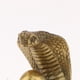 thumbnail image 3 of Figura de animal con caracteres chinos de latón, amuleto de la suerte para la riqueza del Feng Shui Serpiente, 3 of 7