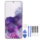 thumbnail image 2 of Pantalla de repuesto para teléfono Reemplazo profesional Pantalla LCD de 6,7 pulgadas Digitalizador Asamblea con huella digital para S20 Plus 5G SM G986B Plata, 2 of 15