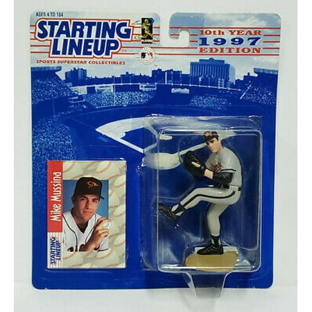 1997 Starting Lineup Mike Mussina Baseball Action Figure Baltimore Orioles