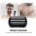 thumbnail image 4 of 21B Grille de Rasoir de Remplacement Compatible avec Braun S3 Tête de Remplacement Humide et Sèche pour Braun Série 3 Tête de Remplacement 21B 3010s, 3040S, 5409, 4 of 5