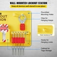 VEVOR 26 pcs Lockout Tagout Kits, Electrical Safety Loto Kit Includes ...