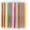 Multicolor, variant on Triani 100 Pcs Multicolor Plastic Boba Drinking Straws, 0.43" Wide * 9.45" Long Disposable Jumbo Smoothie Straws for Bubble Tea, Shakes, Popping Pearls