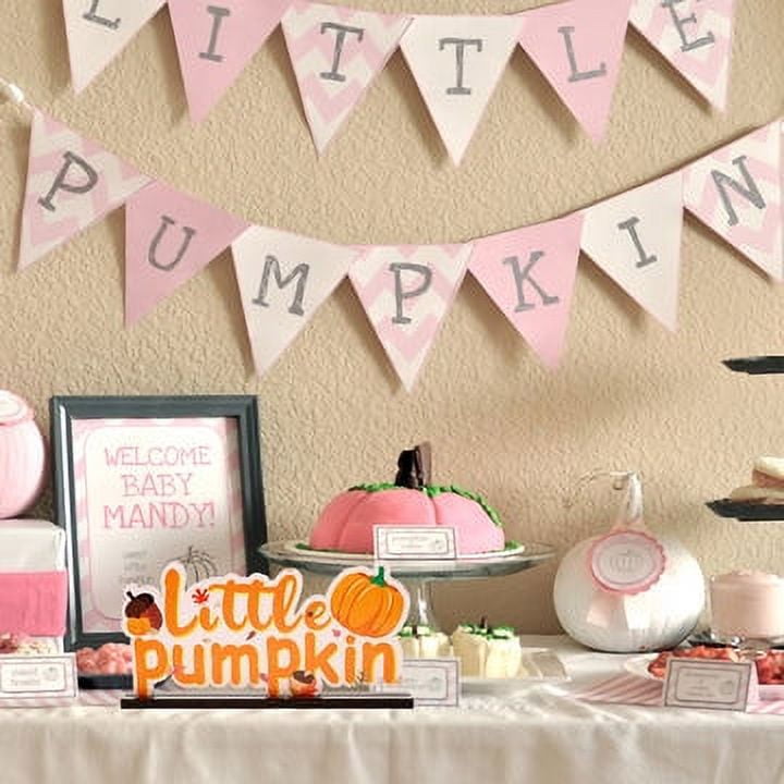 K KUMEED Little Pumpkin Party Decorations, Little Pumpkin