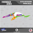 thumbnail image 4 of Kalair GFX Graphics Kit for Kawasaki ATV KFX 450R (2008-2014) Throwback Series, 4 of 6