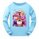 thumbnail image 3 of Ropa de dormir de dibujos animados para niños y niñas, Conjunto de pijama de manga larga, con estampado de Circo Digital, 3 of 6