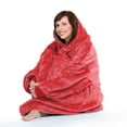 thumbnail image 2 of Catalonia Oversized Wearable Blanket Hoodie Sweatshirt, Comfortable Sherpa Lounging Pullover for Adults Men Women Teenagers Wife Girlfriend Gift, 2 of 5