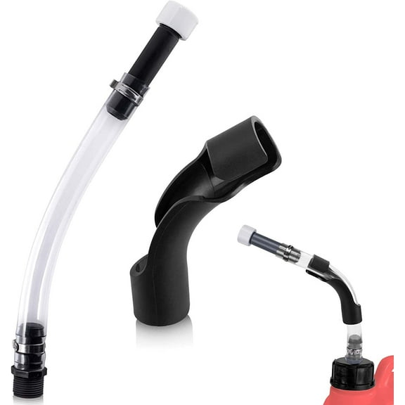 On Sale!Clearance 5 Gallon Fuel Jug Gas Can Vp Racing Fuel Deluxe Cap Filler Hose 14-Inch