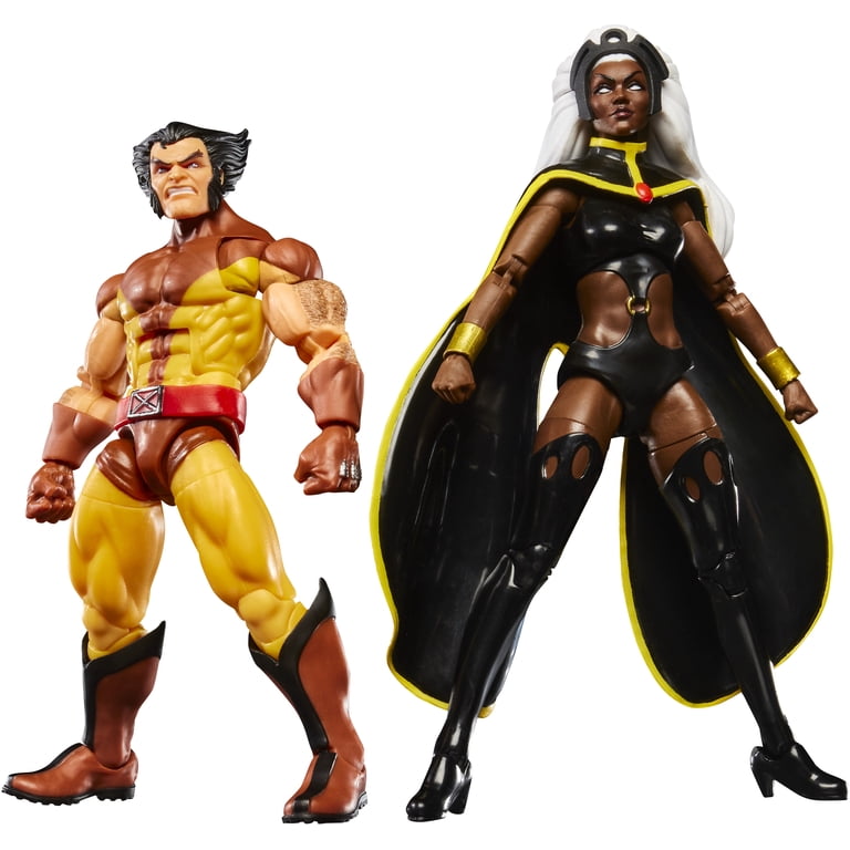 Marvel Legends Series Wolverine and Storm, X-Men '97, 6-Inch