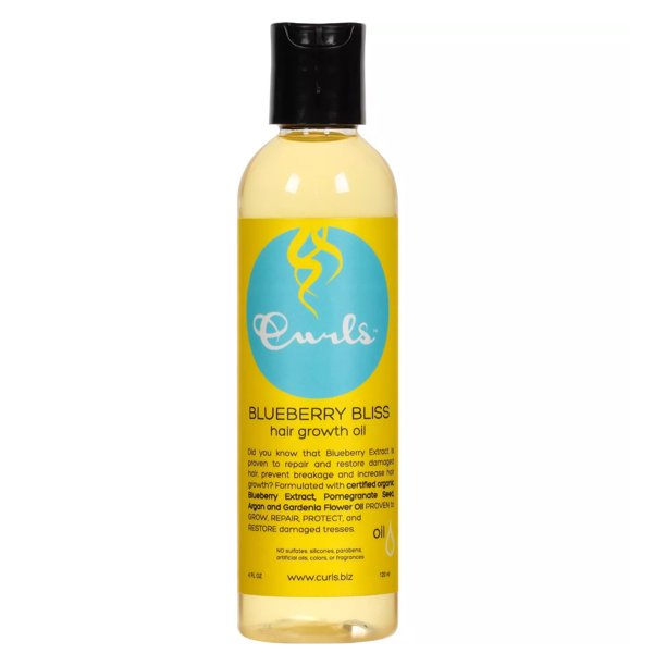 Curls Blueberry Bliss Hair Growth Oil Review Curls Blueberry Bliss Hair Growth Oil 4 Fl. Oz. - Walmart.com - Walmart.com