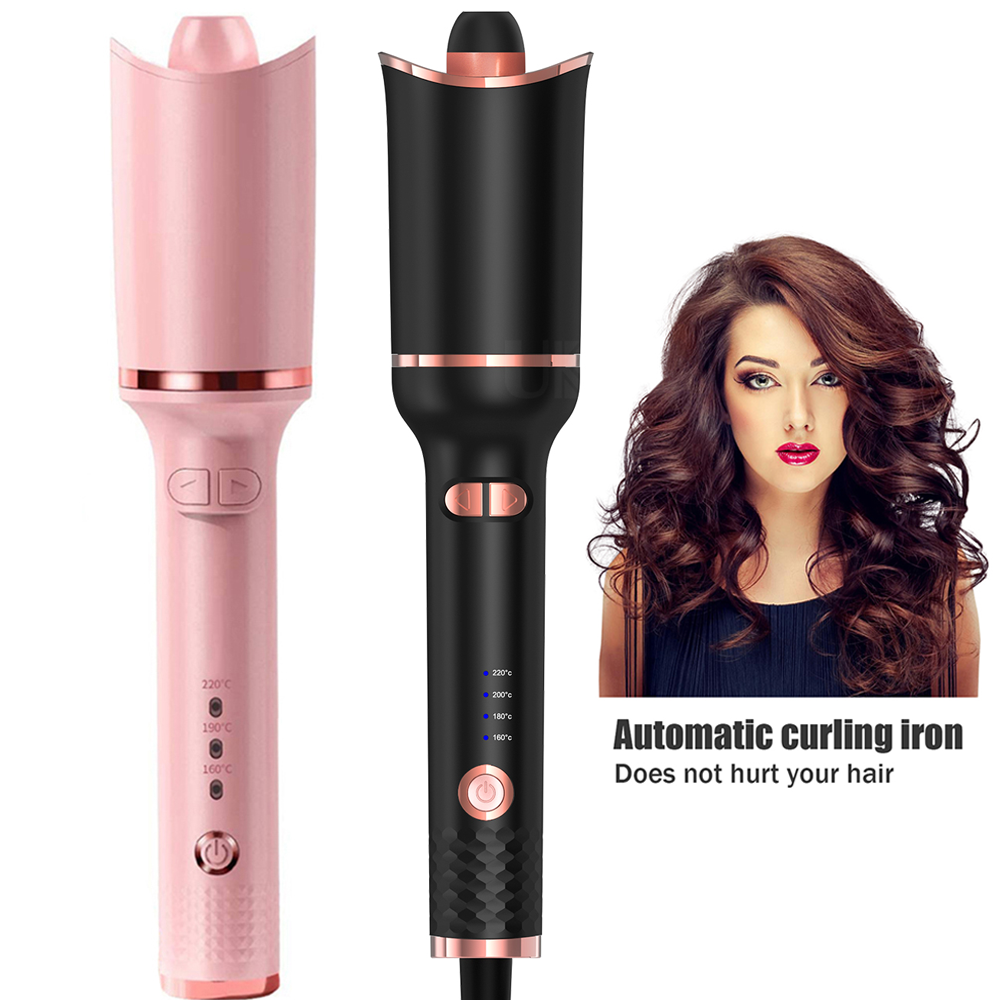 Automatic Hair Curler Ceramic Rotating Curling Iron Professional Hair Rollers Styler Electric Crimper Curling Wand Styling Tools