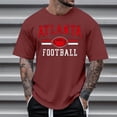 thumbnail image 2 of aDJFDGT Compression Shirt Mens Fashion Casual Rugby City Name Printed Short Sleeved Tshirt, 2 of 4