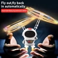thumbnail image 3 of Avión de juguete controlado a mano para niños, Robot volador, astronauta, Dron interactivo con luces para exteriores, regalo para niños y niñas, 2023, 3 of 4