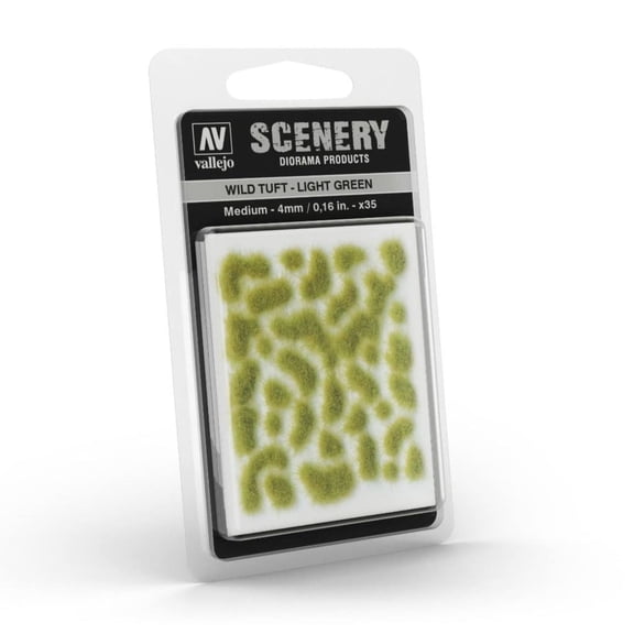 Vallejo VALSC407 Model Scenery Set, Green