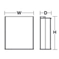 thumbnail image 2 of IDS0910LAJUDSN AFX Ideal - 15W 1 LED Wall Sconce-10 Inch Tall and 8.75 Inch Wide-Satin Nickel Finish, 2 of 2