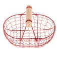 thumbnail image 3 of GROWTH TANK 2x Panier à Fruits Rustique Rangement pour Pain Décor pour Centres de Table Maison Restaurant Blanc et Rouge, 3 of 9