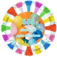 thumbnail image 1 of 555 Pcs Globos mágicos globos de agua,Globo de Agua Autosellante con Llenado Rápido,Colorido Juguete de Globos de Agua para Exteriores, Piscina, Fiestas Acuáticasy Playa (Color-555Pcs), 1 of 4