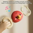 thumbnail image 6 of Loespoir Cute Elephant Infant Rattle Toy, Infant Puzzle Grip Training, Children Comfortable Teether, Sensory Play, Baby Shower Gift(Red), 6 of 6