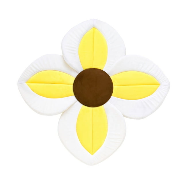 Baby Bathtub Mat Soft and Non Slip with Cute Flower Design