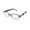 Brown, variant on NEW VERA WANG LUXE ODILE WOMENS/LADIES DESIGNER FULL-RIM BLACK FRAME DEMO LENSES 49-15-130 EYEGLASSES/EYEGLASS FRAME