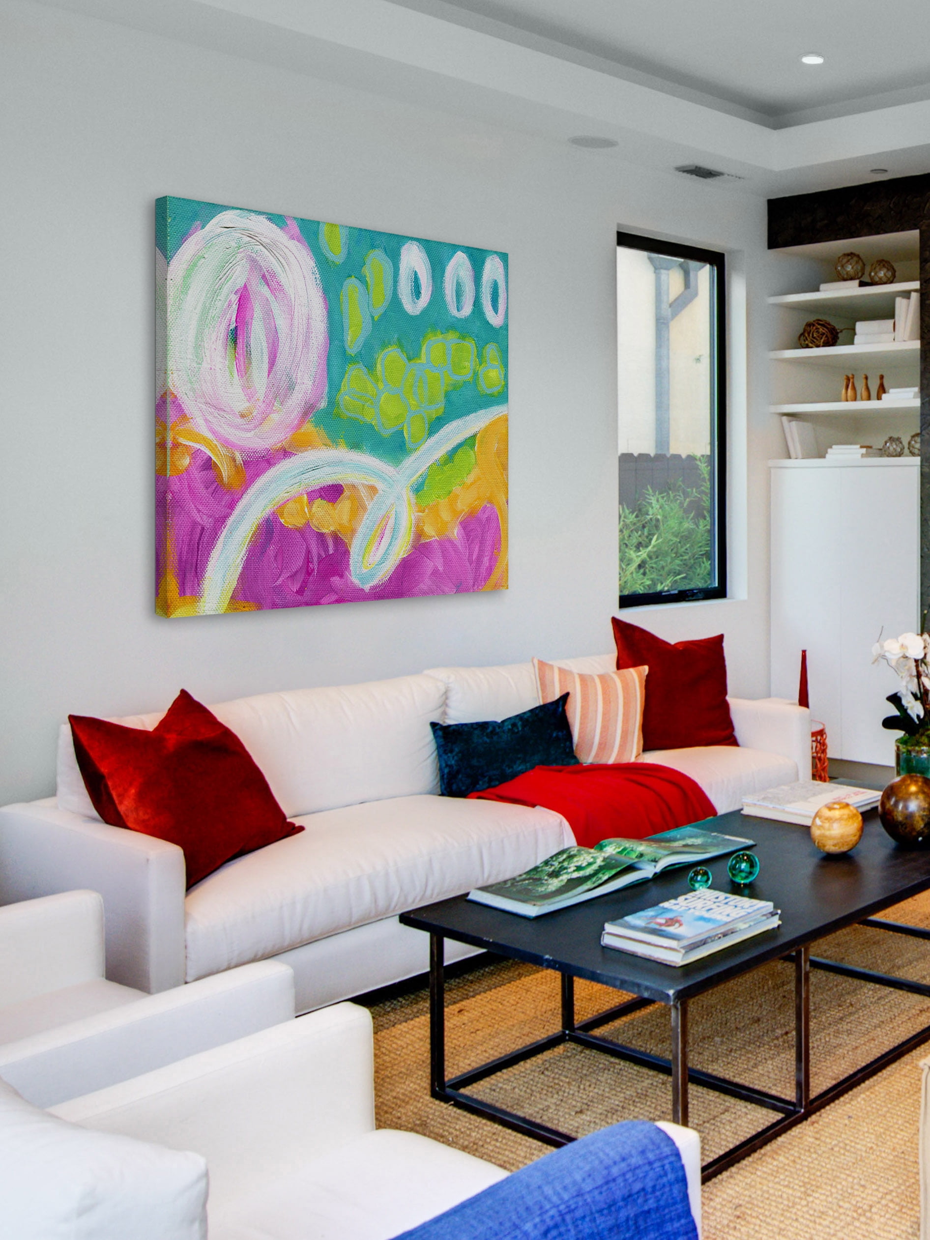 "After the Rain" Painting Print on Wrapped Canvas