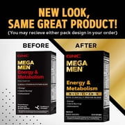 GNC Mega Men Multivitamin Caplets, Clinically Proven to Feel Better, For Immune Support, Energy Support, With Antioxidants, B Vitamins, Vitamin D-3, 90 Count
