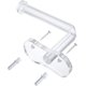 thumbnail image 3 of Soporte de pared para papel higiénico de acrílico YONGSHENG con hardware, 3 of 5