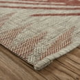 thumbnail image 3 of LR Home CAPTI81023REE5070 5 x 7 ft. Captiva Blushing Palms Indoor & Outdoor Area Rug, Red & Beige, 3 of 5