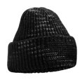 thumbnail image 2 of Beechfield  Adult Patch Chunky Knit Beanie, 2 of 2