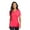 Hot Coral, variant on Port Authority L568 Women Cotton Touch Performance Polo Shirt