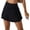 Black, variant on Ediodpoh Tennis Skirts Women High Elastic Waisted Pleated Ruffle Cute Shorts Beach Flowy Casual Shorts Skirt for Yoga Women's Skirts Khaki XL