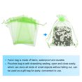 thumbnail image 3 of Bolsas de Organza Transparente Unique Bargains 50uds 11x16cm Verde, 3 of 7