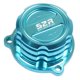 thumbnail image 1 of Accesorios de motocicleta cubierta de filtro de combustible cubierta de filtro de aceite azul, 1 of 5