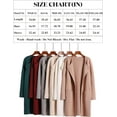 thumbnail image 6 of SMZ Women's Open Front Knit Lightweight Cardigan Casual Long Coatigan Sweater Lady Jacket Coat 2024 Fall Outerwear, 6 of 6