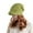 Green, variant on Women's Winter Outdoor Warm Hat Wide Brim Earflap Fashion Postpartum Pile Cap Winter Hats for Women Black