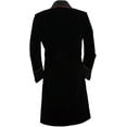 thumbnail image 3 of Smoking Jacket,Men Double Breasted Luxury Velvet Black Cigar Robe for Dinner Party Wear Jacket&nbsp;, 3 of 5