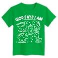thumbnail image 4 of Gubotare Boys Short Sleeve T Shirts Boys' Graphic Tee - Soft and Breathable Classic Crewneck Short Sleeve Pullover T-Shirt for Boys Sizes 7-8T (Green,7-8 Years), 4 of 4