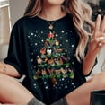 thumbnail image 2 of Chicken Christmas Tree T-Shirt, Funny Chicken Lover Gift, Chicken Christmas Lights Shirts, Christmas Shirts for Women Men, 2 of 3