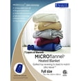 thumbnail image 4 of Micro Flannel® to Ultra Velvet® Electric Heated Blanket, 4 of 4