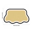 thumbnail image 3 of Pet Feeding Mat 23.6"x15.7", Quick Dry & Absorbent Pet Mat for Water Bowl, Anti Scratch Cat Mats for Feeding Stations, Large Cat Dog Food Bowl Mat for Indoor & Outdoor Use (Yellow), 3 of 7