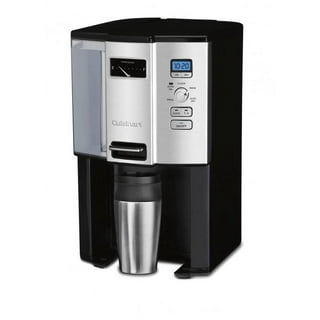 Best Buy: Cuisinart 12-Cup Coffee Maker with Hot Water System  Black/Stainless Steel CHW-12P1