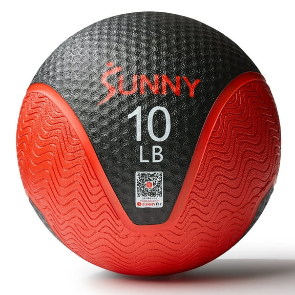 Sunny Health & Fitness Medicine Ball 10LBS - SF-EB03-10