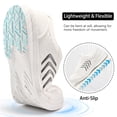 thumbnail image 5 of Decould sylf Women Walking Shoes Comfortable Breathable Tennis Shoes Retro Suede Casual Sneakers, 5 of 8