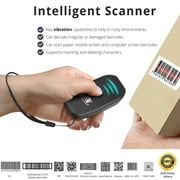 ScanAvenger SA1100 Mini Wireless Barcode Scanner - Bluetooth, Rechargeable 1D/2D Handheld QR Scanner